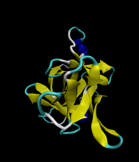 beauty shot of interleukin 1 beta.